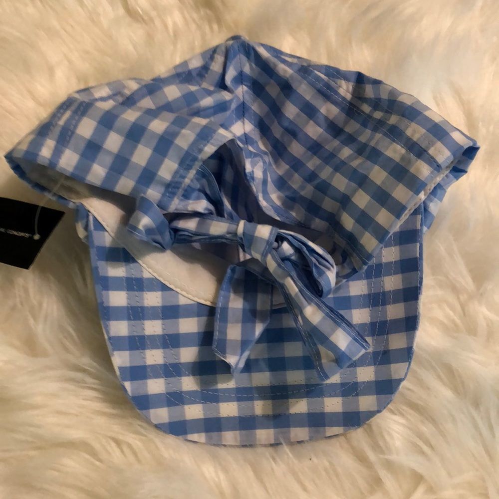 INC International Concepts Gingham Baseball Cap OS - Picture 7 of 14